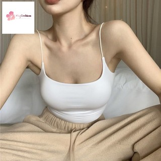 Áo Hai Dây Có Mút Đệm Ngực Thiết Kế Mới Quyến Rũ Thời Trang Dành Cho