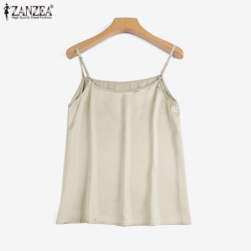 Áo nữ ZANZEA không tay cổ vuông thời trang quyến rũ