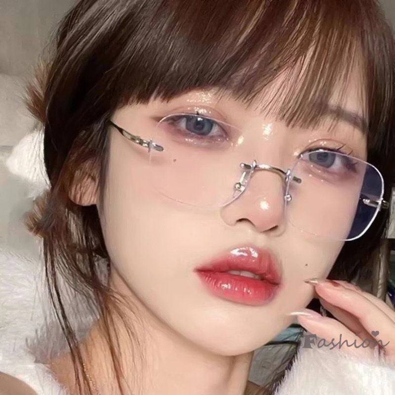 Kính Không Gọng Chống Mỏi Mắt Thiết Kế Dễ Thương Thời Trang