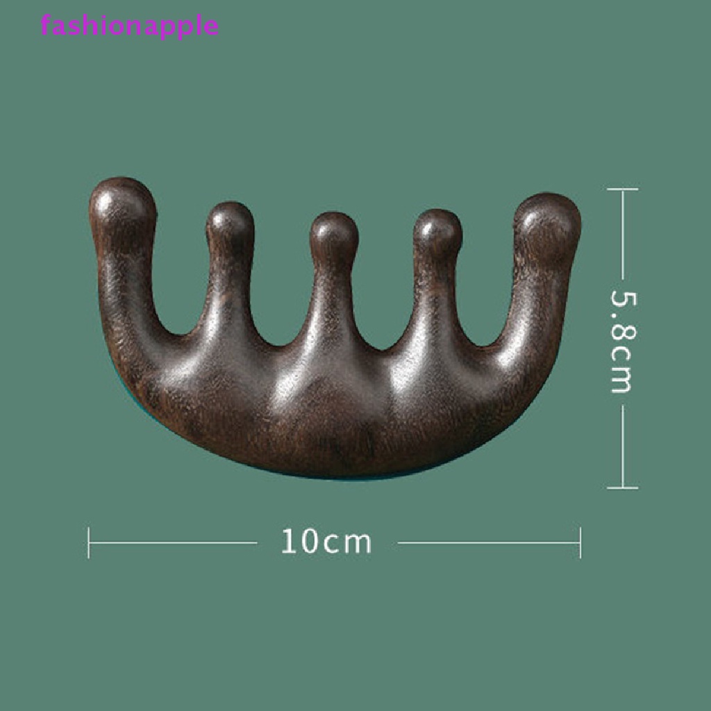 1 Lược Chải Tóc Mát Xa Da Đầu Bằng Đá Meridian