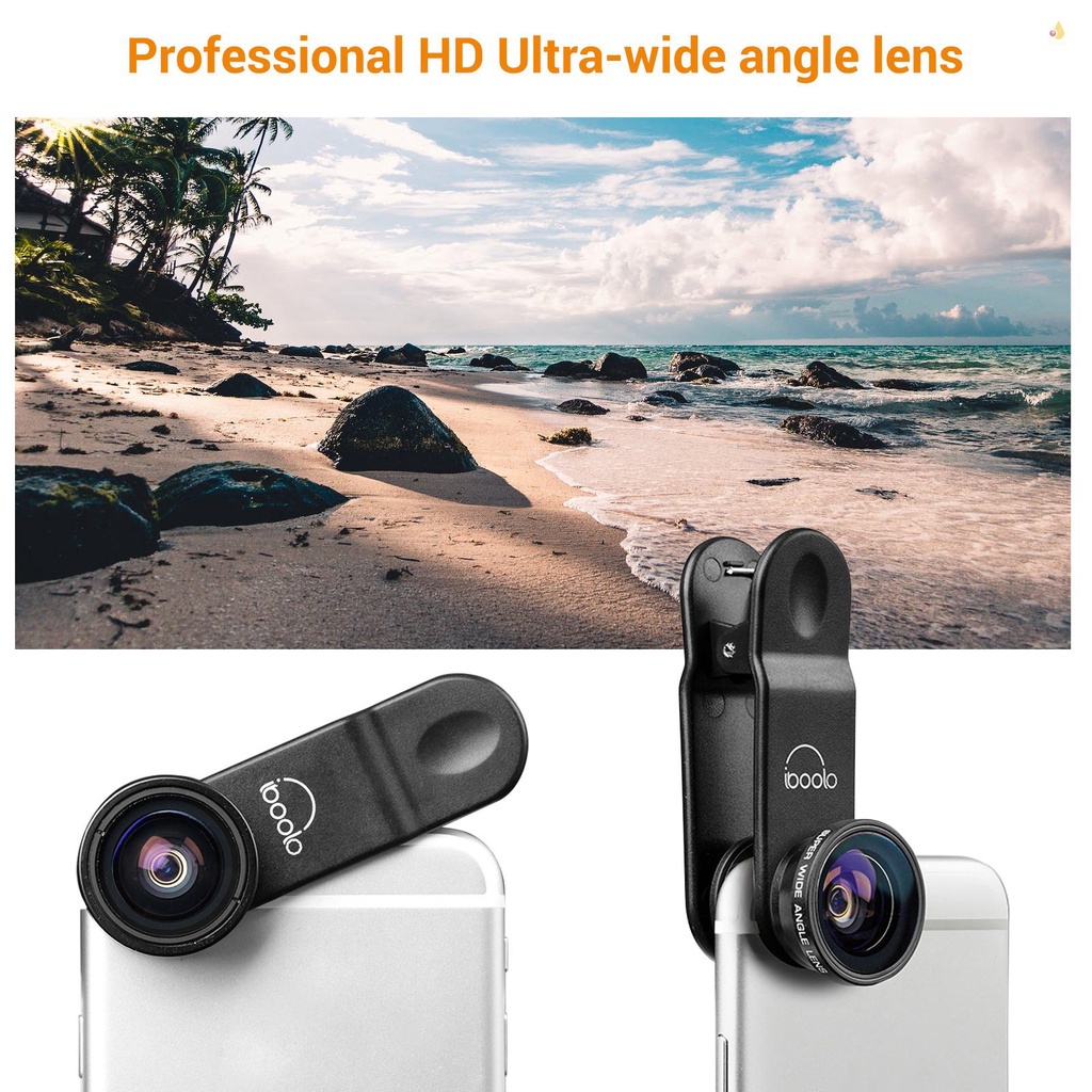 (mynivn) Ống Kính HD 0.3X Ultra-Wide Siêu Sáng Cho Điện Thoại / Máy Ảnh