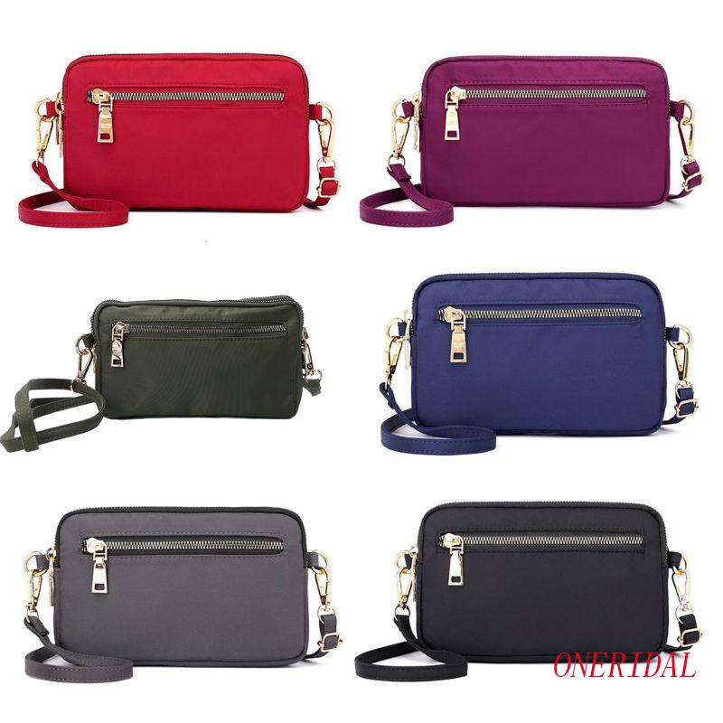 Túi Đeo Chéo Vai Bằng Da Pu Nylon Chống Thấm Nước