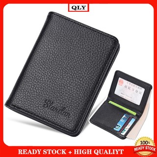Ví Mini bằng da PU mềm siêu mỏng Ví nhỏ đa chức năng Hộp đựng thẻ ví đựng thẻ