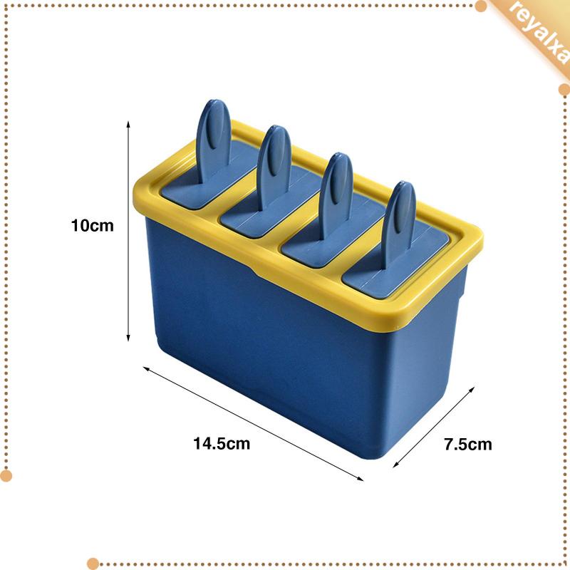 Khuôn Làm Kem Que Có Nắp Đậy DIY Tại Nhà