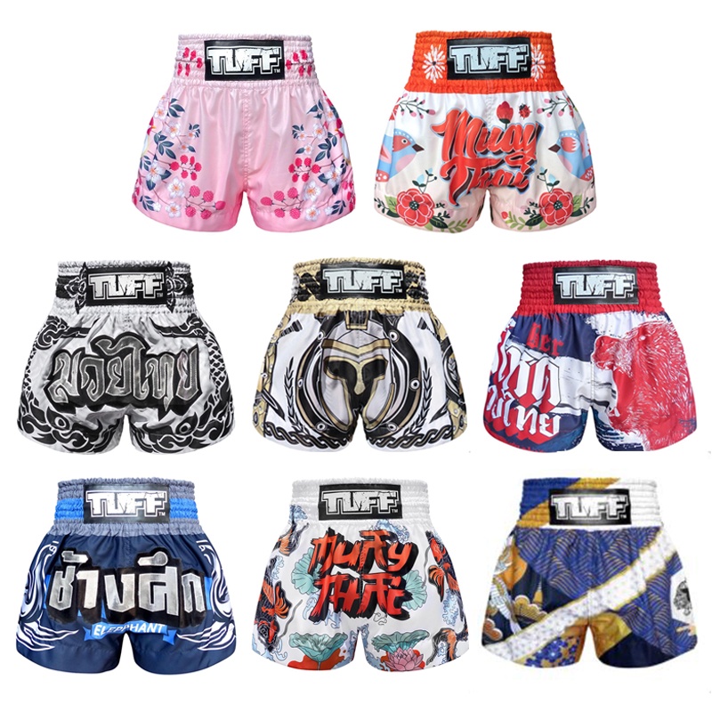 Quần Short TậP Boxing / Muay Thai + QuầN NgắN Cho Nam Và Nữ