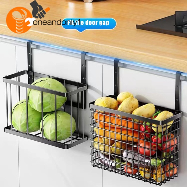 Rổ Đựng Trái Cây / Snack Gắn Tường Tiết Kiệm Không Gian Tiện Dụng Cho Nhà Bếp