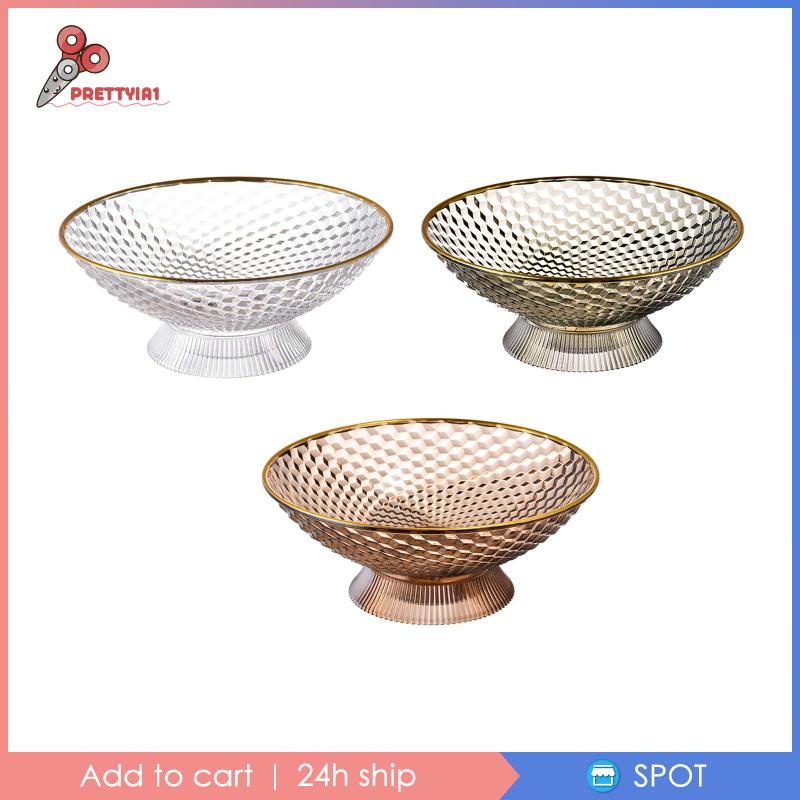 [Prettyia1] Chén Pedestal Trang Trí Phòng Ăn / Nông Trại Để Bàn Trang Trí