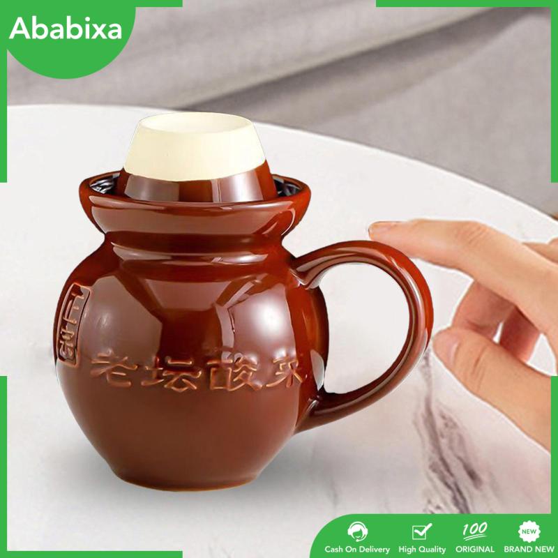 Cốc Sứ Đựng Gia Vị / Gừng / Trà / Cà Phê Đa Năng Phong Cách Trung Hoa