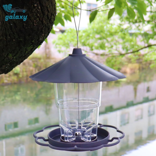 Galaxy Khay Đựng Thức Ăn Dung Tích Lớn Có Móc Treo Trang Trí Sân Vườn