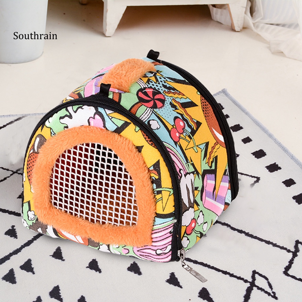 Túi Đựng Chuột Hamster Có Dây Đeo Tháo Rời Thoáng Khí Tiện Dụng