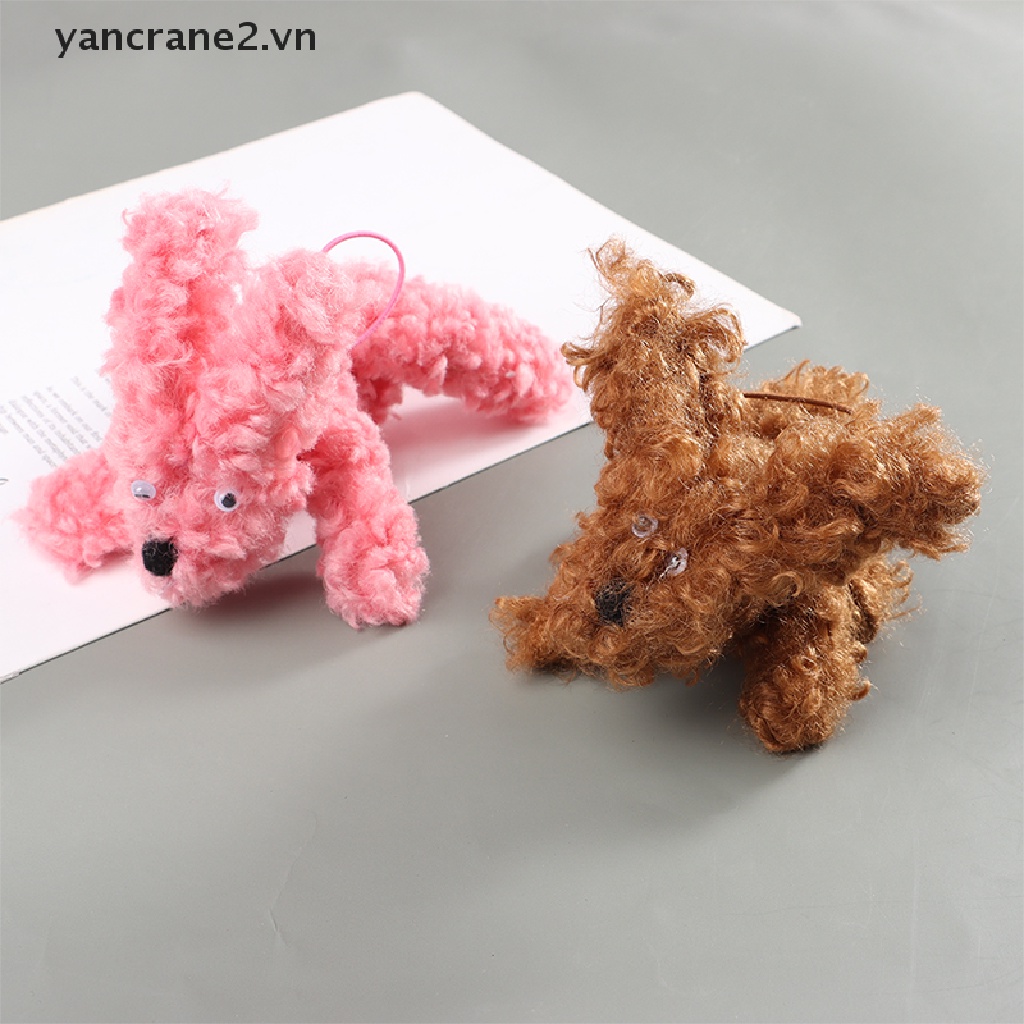 Móc Khóa Hình Chú Chó Nhồi Bông Hoạt Hình Sáng Tạo {yancrane2.vn} {YAN2}