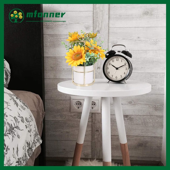 Bó Hoa Hướng Dương Giả Bằng Lụa Trang Trí Nhà Cửa