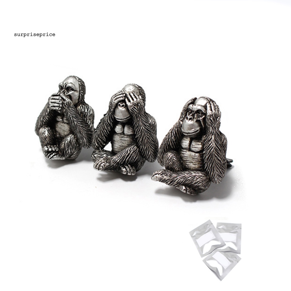 Set 3 Bức Tượng Trang Trí Phòng Khách Có Thể Tái Sử Dụng