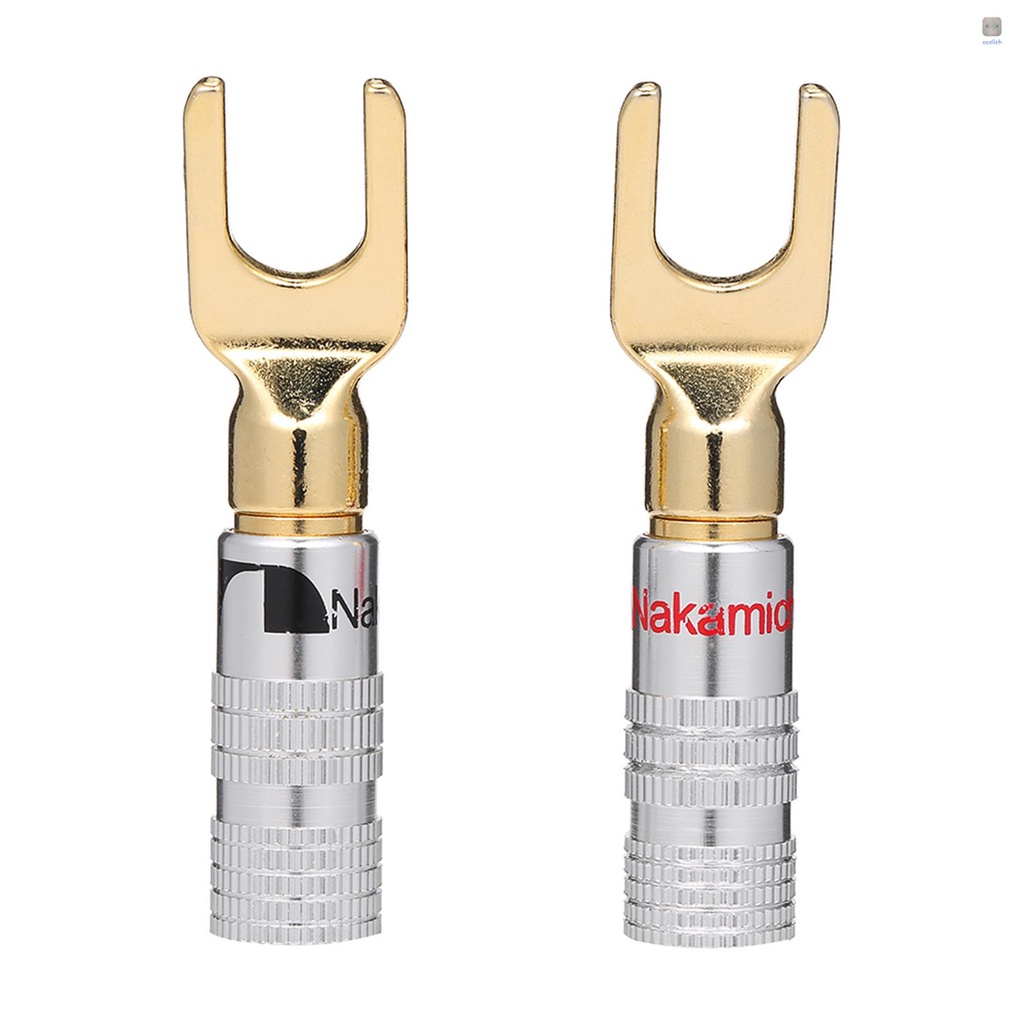 Đầu Nối Dây Loa Khuếch Đại Âm Thanh Mạ Vàng