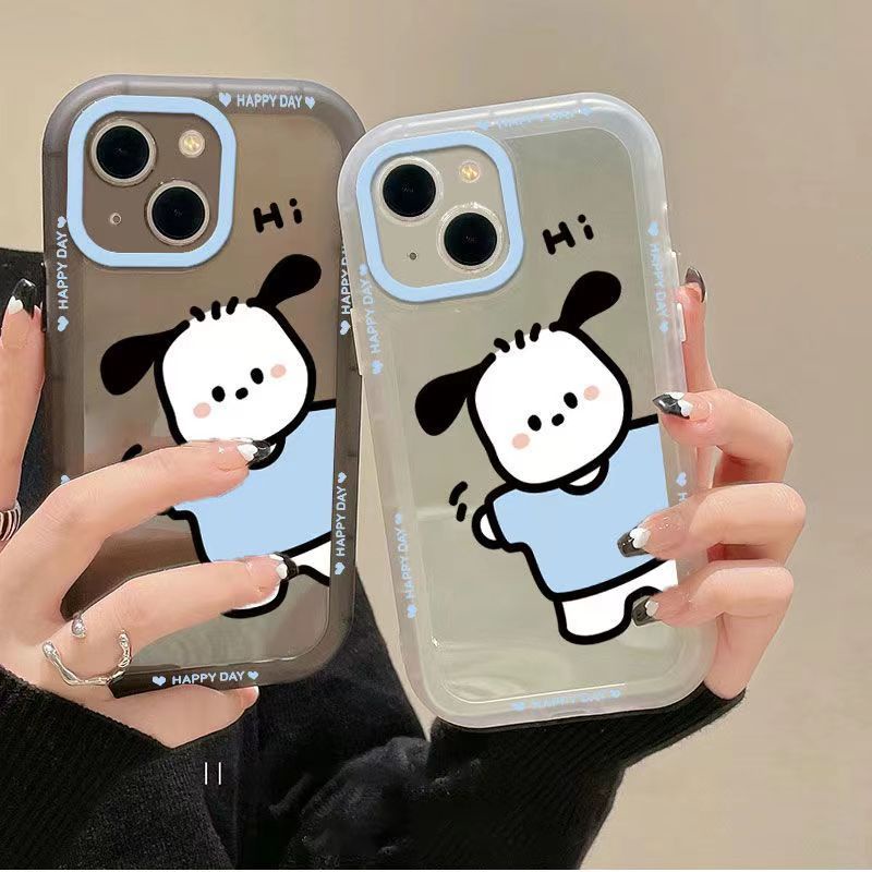 ✅Ốp Điện Thoại Trong Suốt Họa Tiết Chú Cún Dễ Thương Cho Iphone Xr promax / 12 Iphonepro14Plus13 7 LNW3