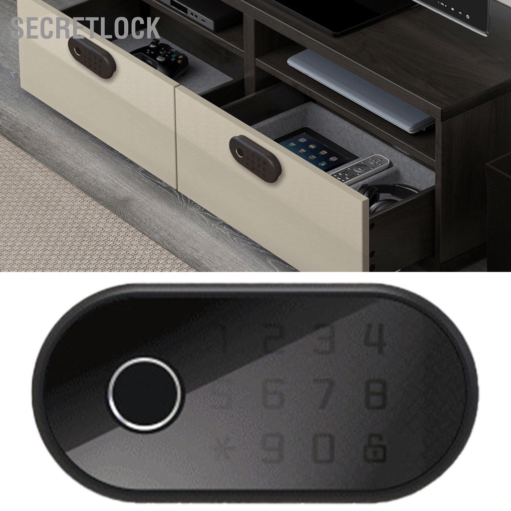 Khóa tủ Vân tay cao cấp - Khóa Ngăn Kéo Vân Tay mã số An toàn tiện lợi Cho Văn Phòng Ngân Hàng