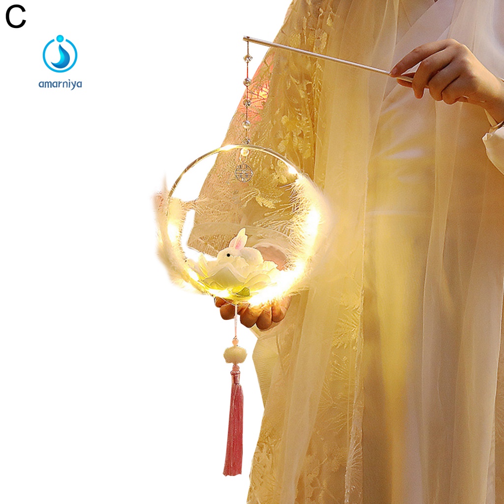 1 Bộ Đèn Trang Trí Thủ Công Sử Dụng Pin Phong Cách Retro