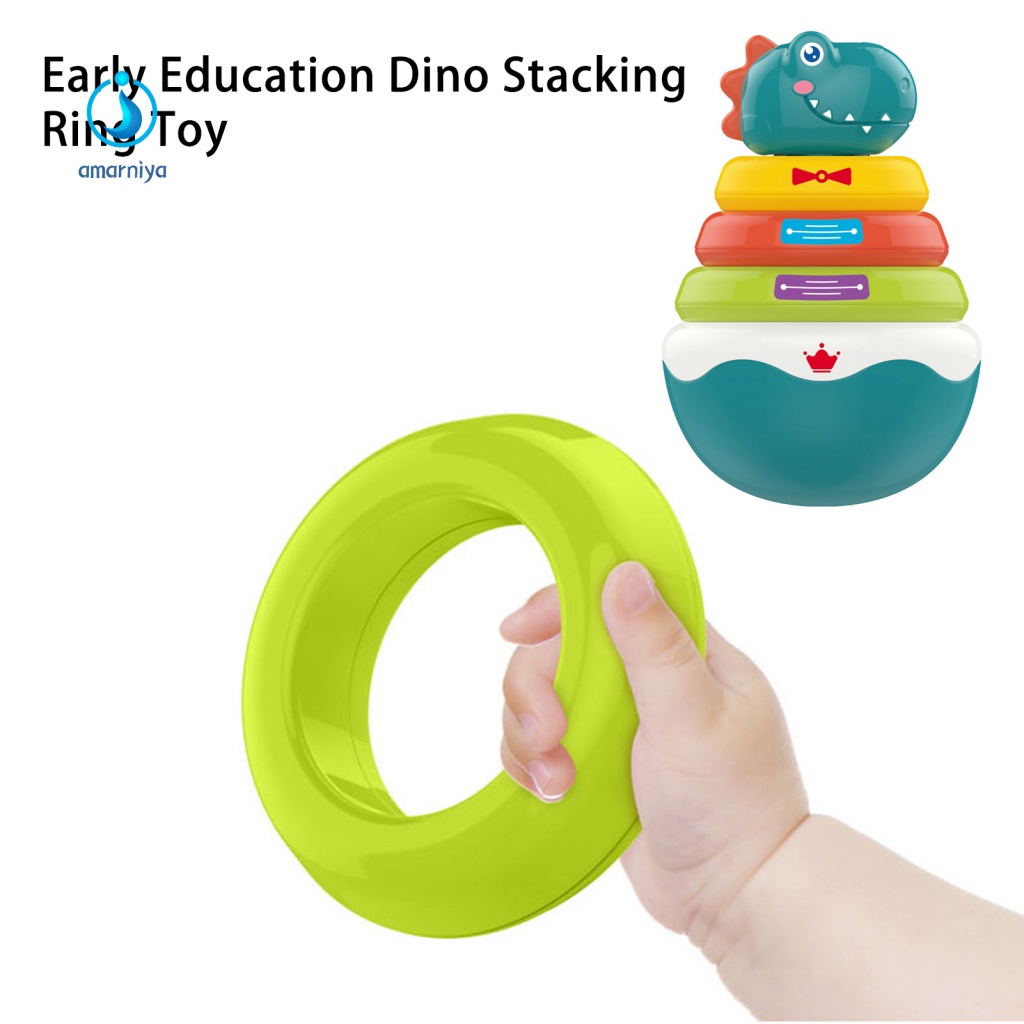 Đồ Chơi Lục Lạc Hình Khủng Long Hoạt Hình Cho Trẻ Em