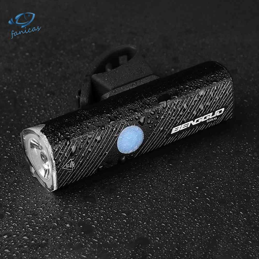 Đèn Chiếu Sáng Xe Đạp 500LM Sạc USB