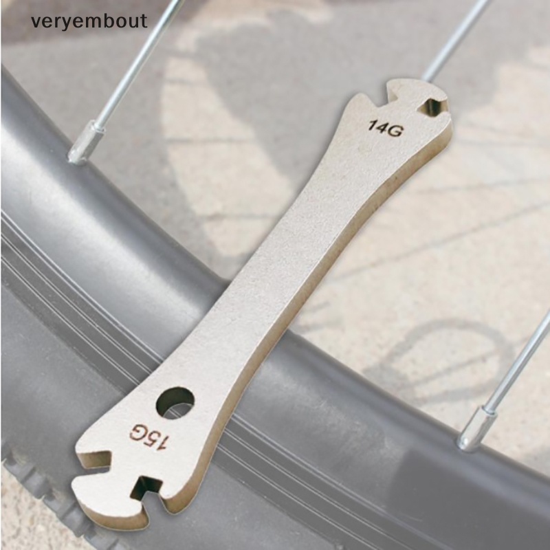 Cờ Lê Bằng Thép Không Gỉ Sửa Chữa Căm Xe Đạp Tiện Dụng