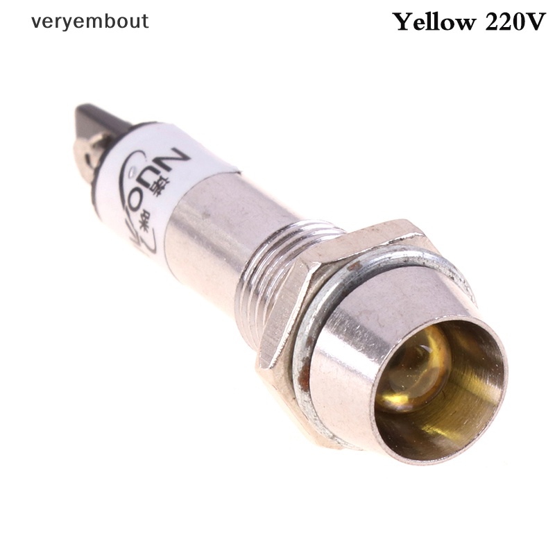 Đèn LED Cảnh Báo 12 / 220V 8mm Chuyên Dụng Cho Xe Hơi