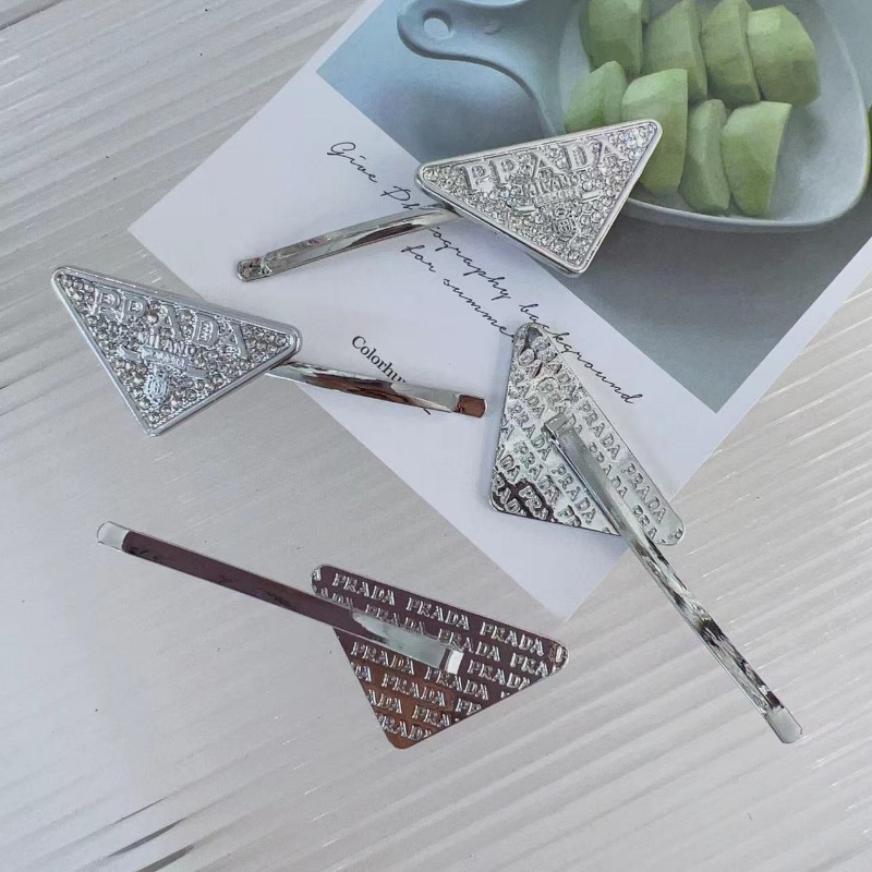 Kẹp Tóc Phẳng Đính Kim Cương Lấp Lánh Phong Cách Thời Trang Mới