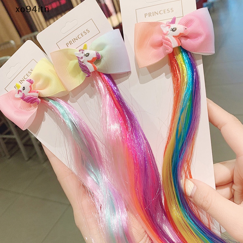 Set 1 Kẹp Tóc Hoạt Hình Dễ Thương Cho Bé Gái