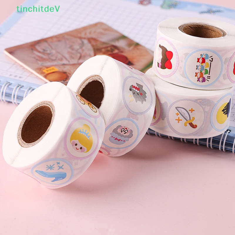 Bộ 500 Miếng Dán Hình Động Vật Dễ Thương Dùng Làm Phần Thưởng Cho Học Sinh