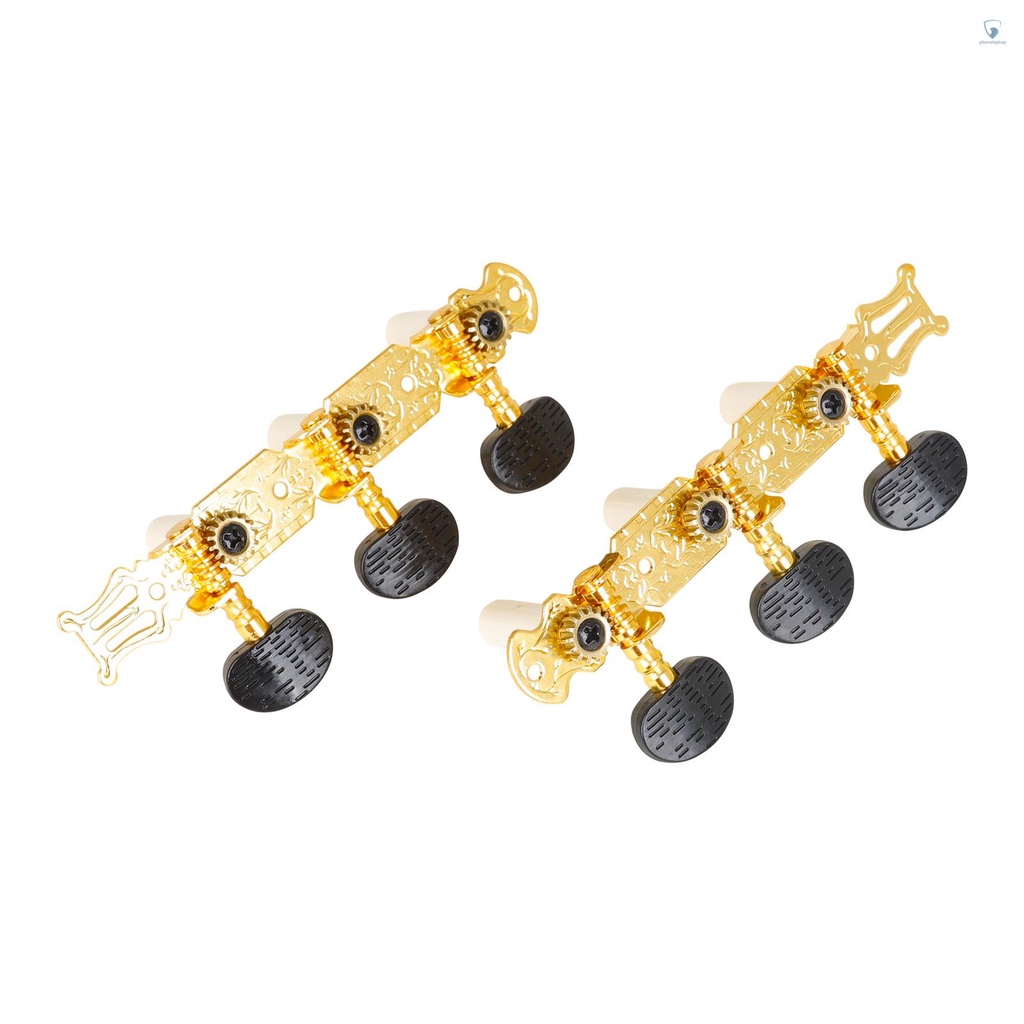 Set 2 Núm Vặn Điều Chỉnh Trái Phải 3L3R Cho Đàn Guitar Cổ Điển