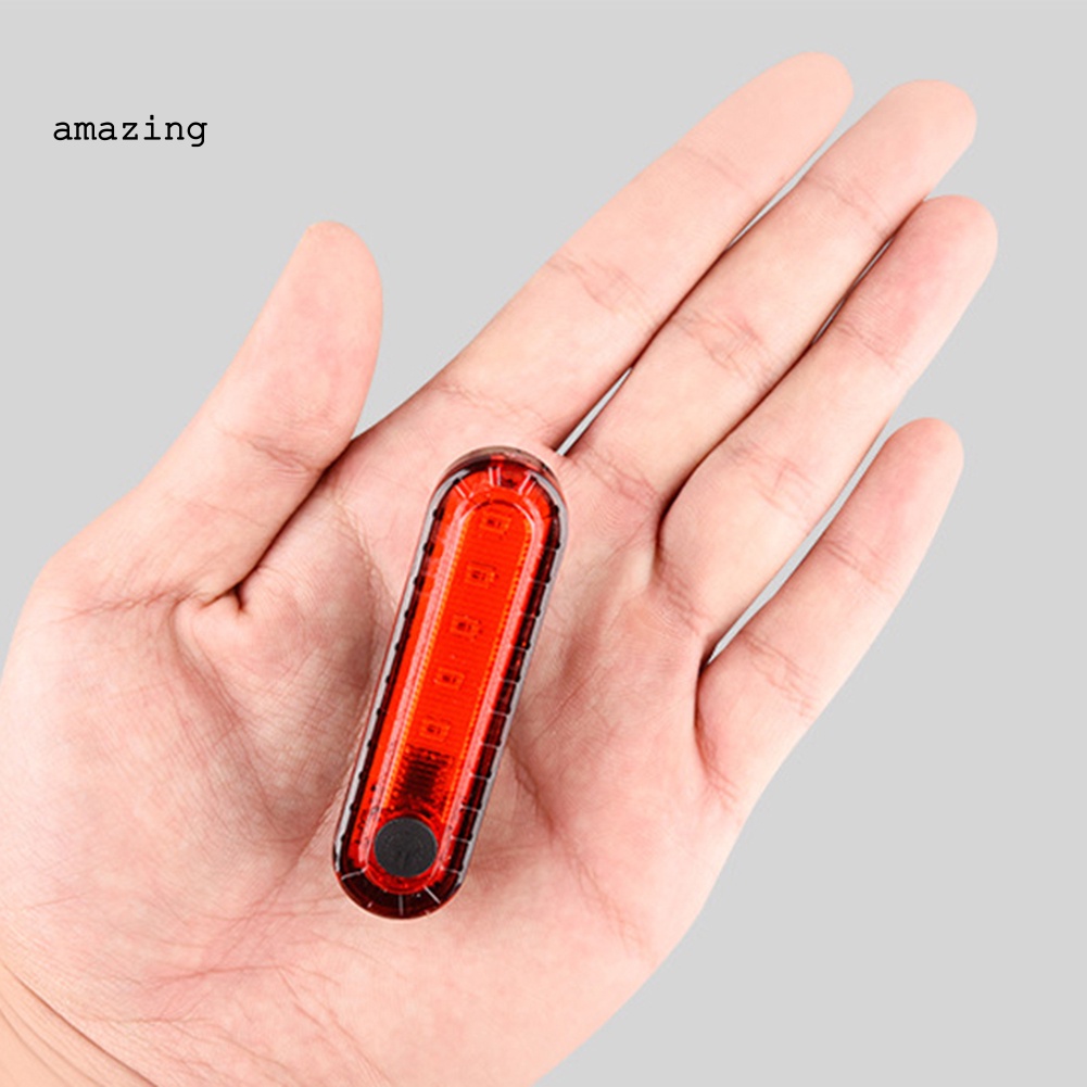 Đèn LED COB Cảnh Báo An Toàn Siêu Sáng Gắn Đuôi Xe Đạp Leo Núi