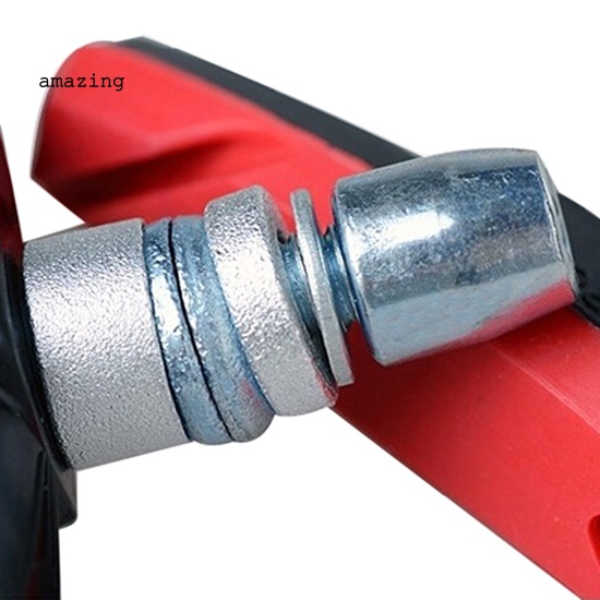 1 Cặp Giá Đỡ Phanh Xe Đạp Leo Núi Hình Chữ V Bằng Cao Su Tiện Dụng