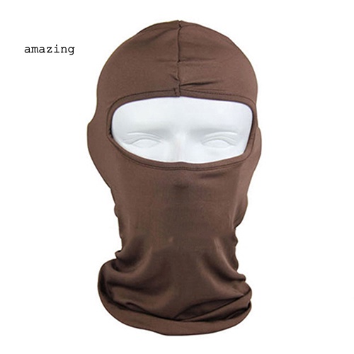 Khẩu Trang Lycra Balaclava Siêu Mỏng Bảo Vệ Toàn Diện Cổ Chống Trượt Khi Đi Xe Máy