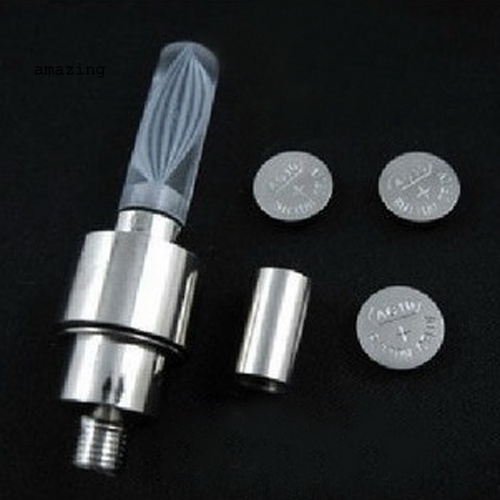 1 Cặp Van Xe Đạp / Xe Máy Có Đèn LED Nhiều Màu