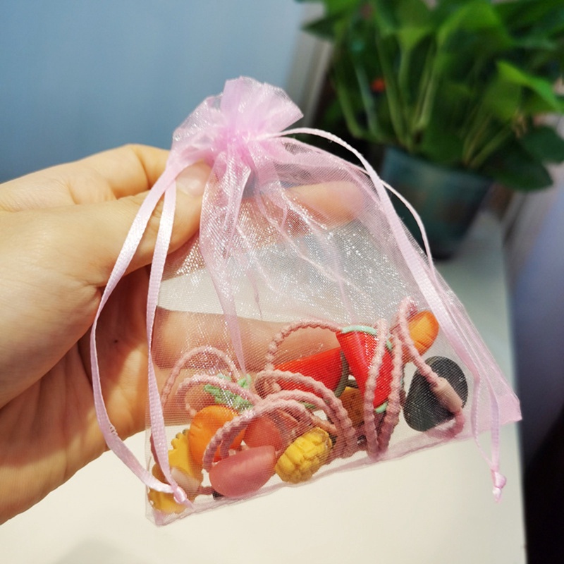 Ygt Dây Buộc Tóc Cao Su Co Giãn Nhỏ Nhắn Dễ Thương Phong Cách Hàn Quốc