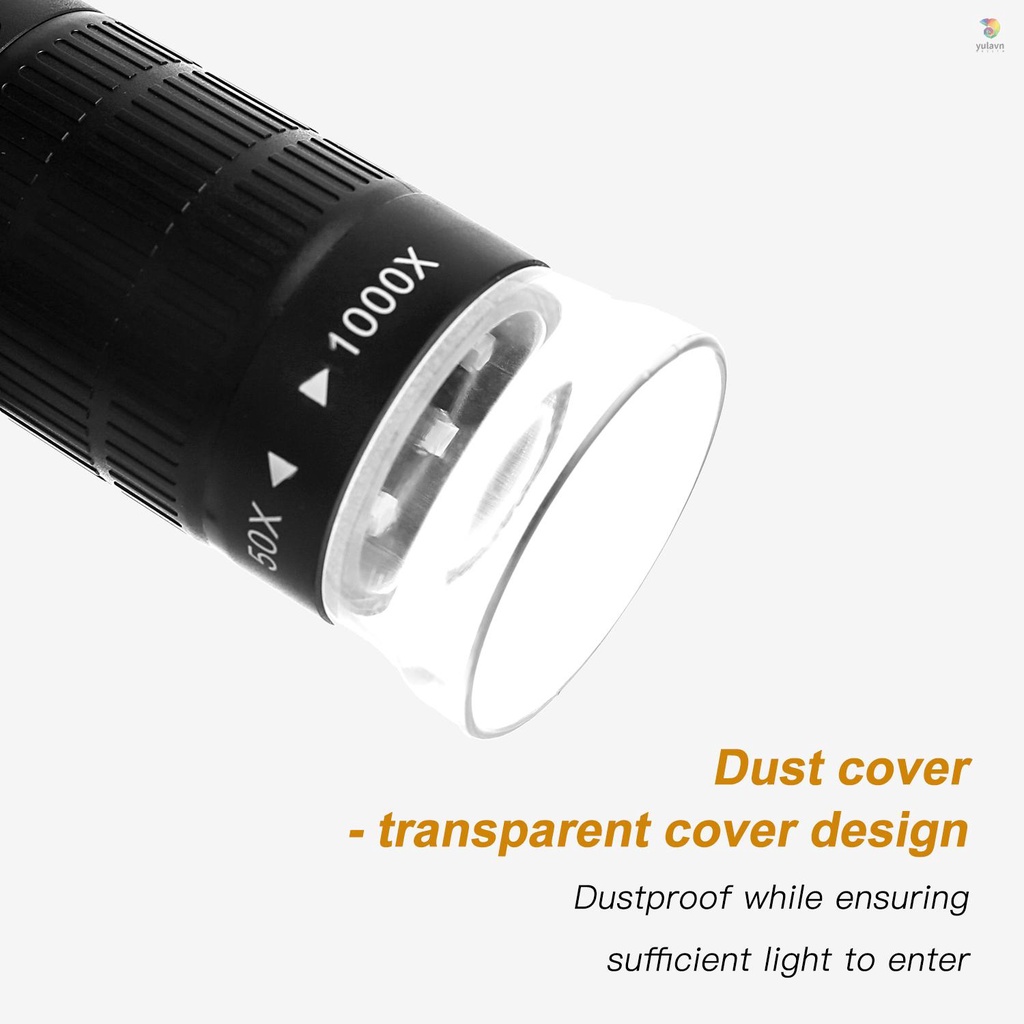 Kính Hiển Vi Kỹ Thuật Số 3 Trong 1 Độ Phóng Đại 1000X HD 1080P Với Cáp Type-C + Android + Máy Tính