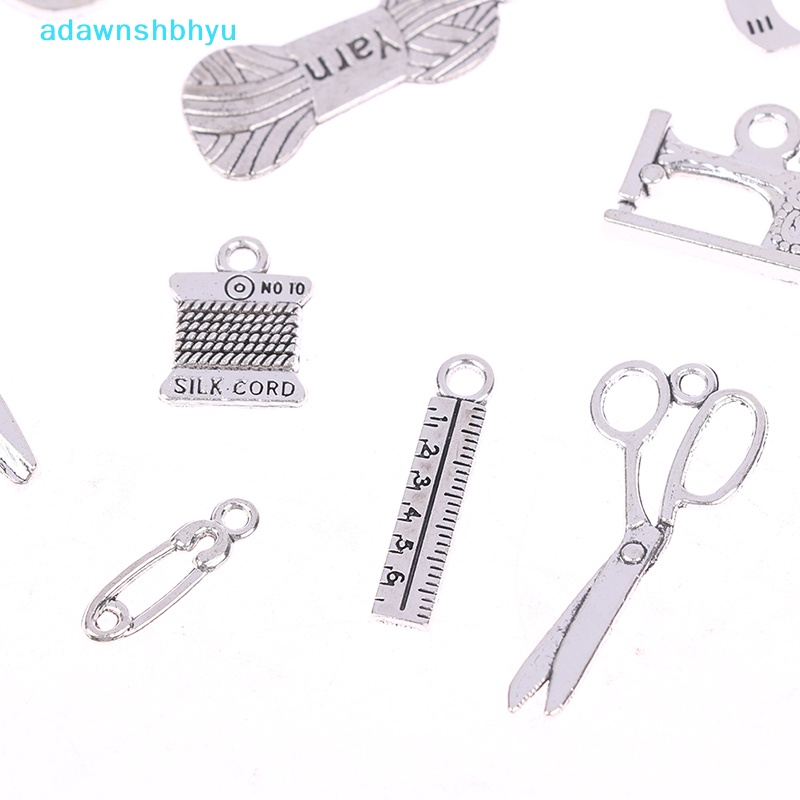 Set 18 Mặt Vòng cổ Hình Chữ Ch Làm Trang Sức Thủ Công DIY Cho Nam Nữ