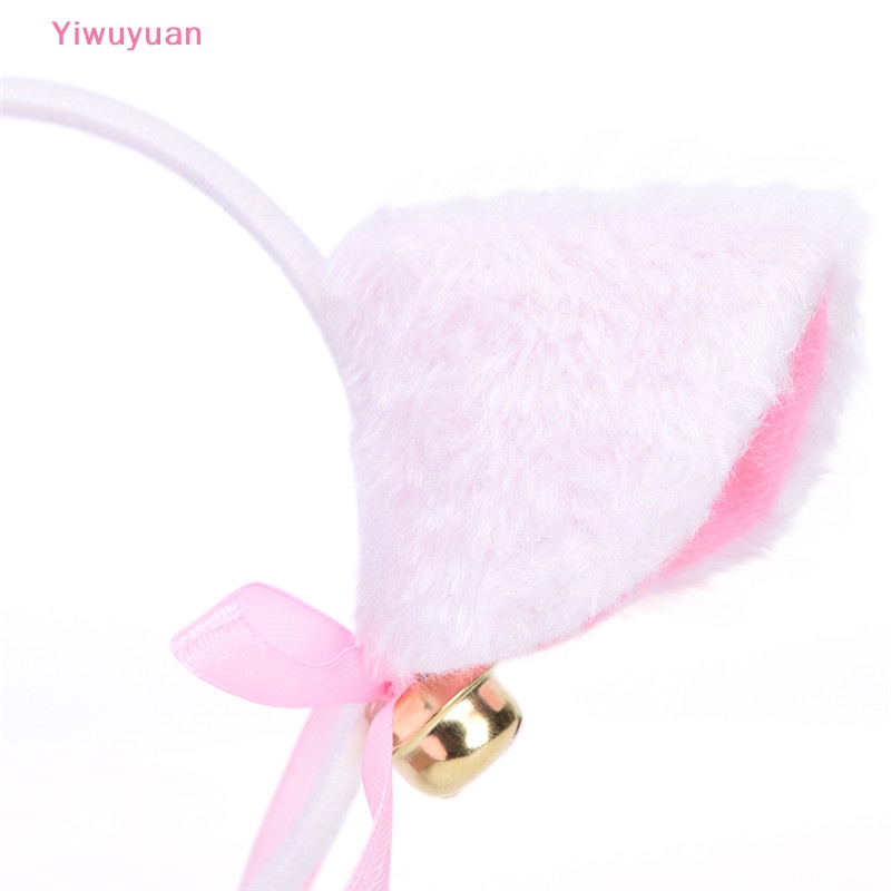 Cài Tóc Tai Mèo Đính Chuông Thời Trang 2017 Mới