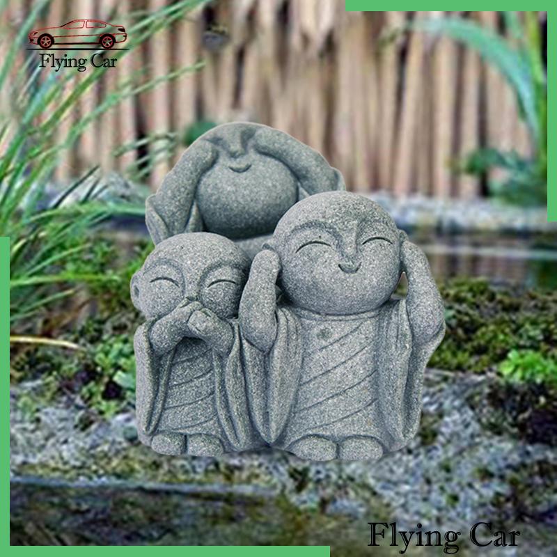 [Lzdjfmy2] Mô Hình Tượng Phật Trang Trí Hồ Cá / Tiểu Cảnh Để Bàn / Xe Hơi