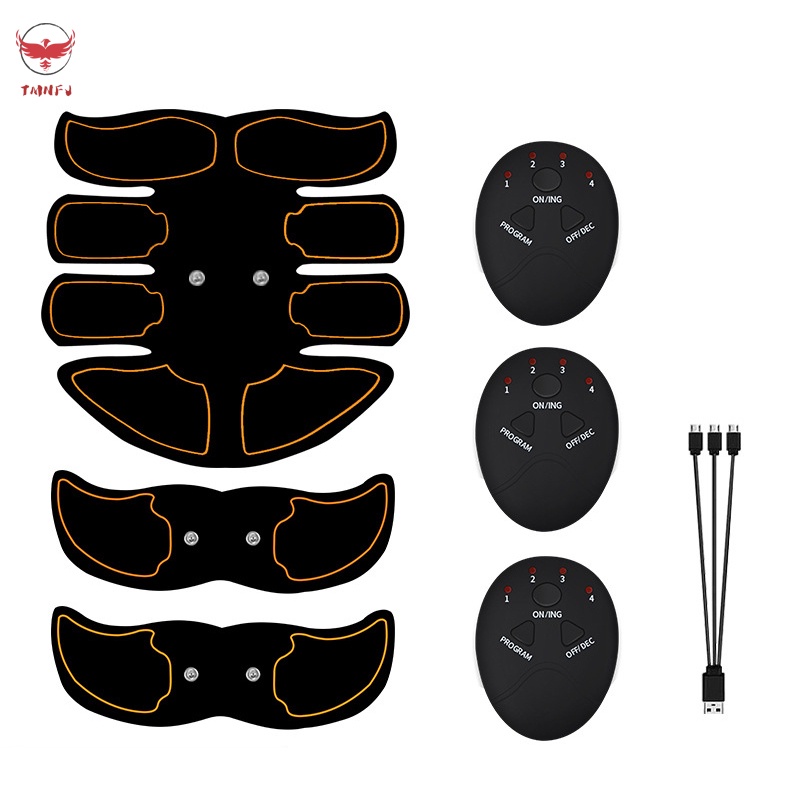 Đai Đeo Bụng EMS Bằng Điện Tập Luyện Cơ Bụng / Tay / Chân Cho Nam Và Nữ