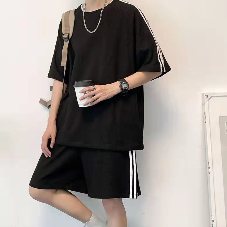 Áo Thun Ngắn Tay Form Rộng Phong Cách Năng Động Trẻ Trung Dành Cho Cả Nam Và Nữ
