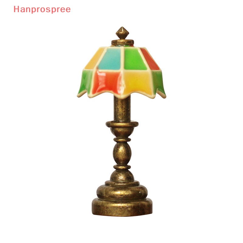 Đèn Bàn Mini Tỉ Lệ 1 / 12 Dùng Trang Trí Nhà Búp Bê