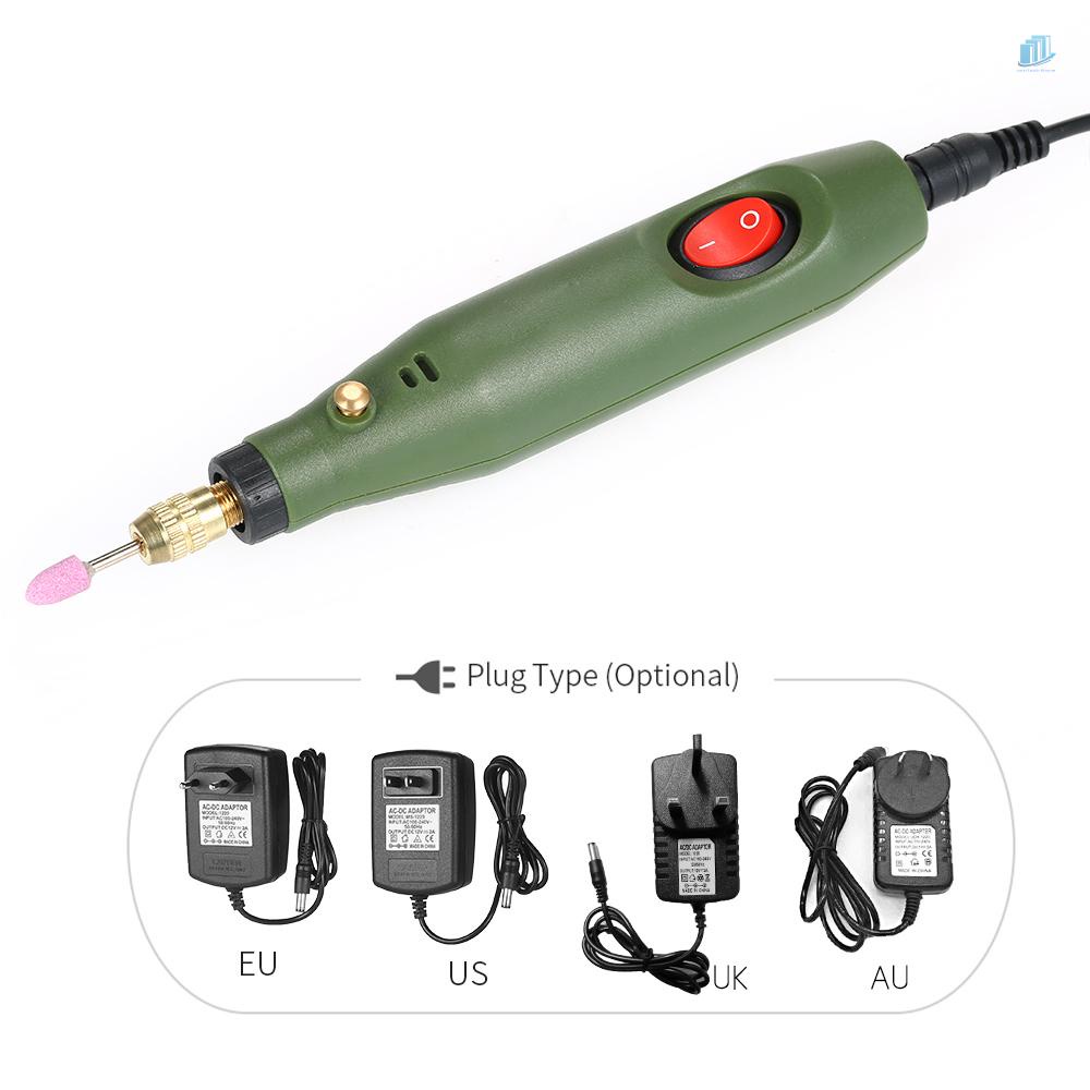 Bộ Máy Mài Điện Mini Đa Năng DC12V Chuyên Dụng