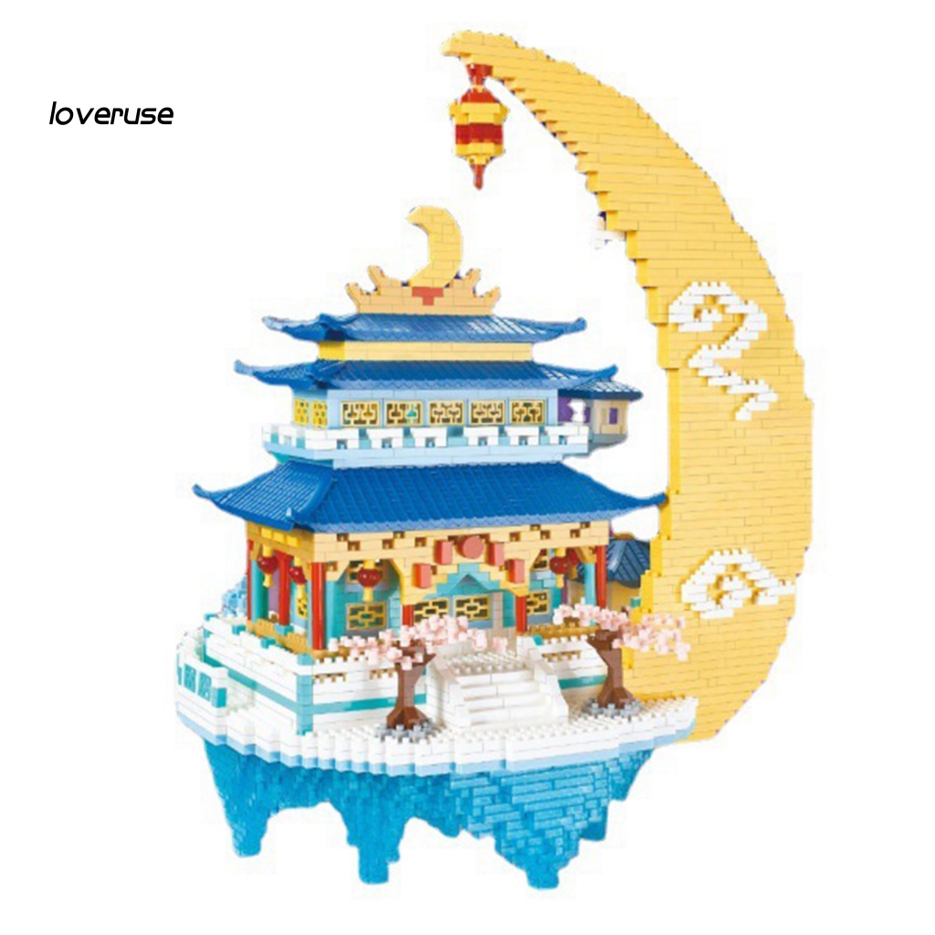 1 Hộp Đồ Chơi Lắp Ráp Mô Hình Kiến Trúc Bằng Nhựa Dễ Thương Dùng Làm Quà Tặng Sinh Nhật