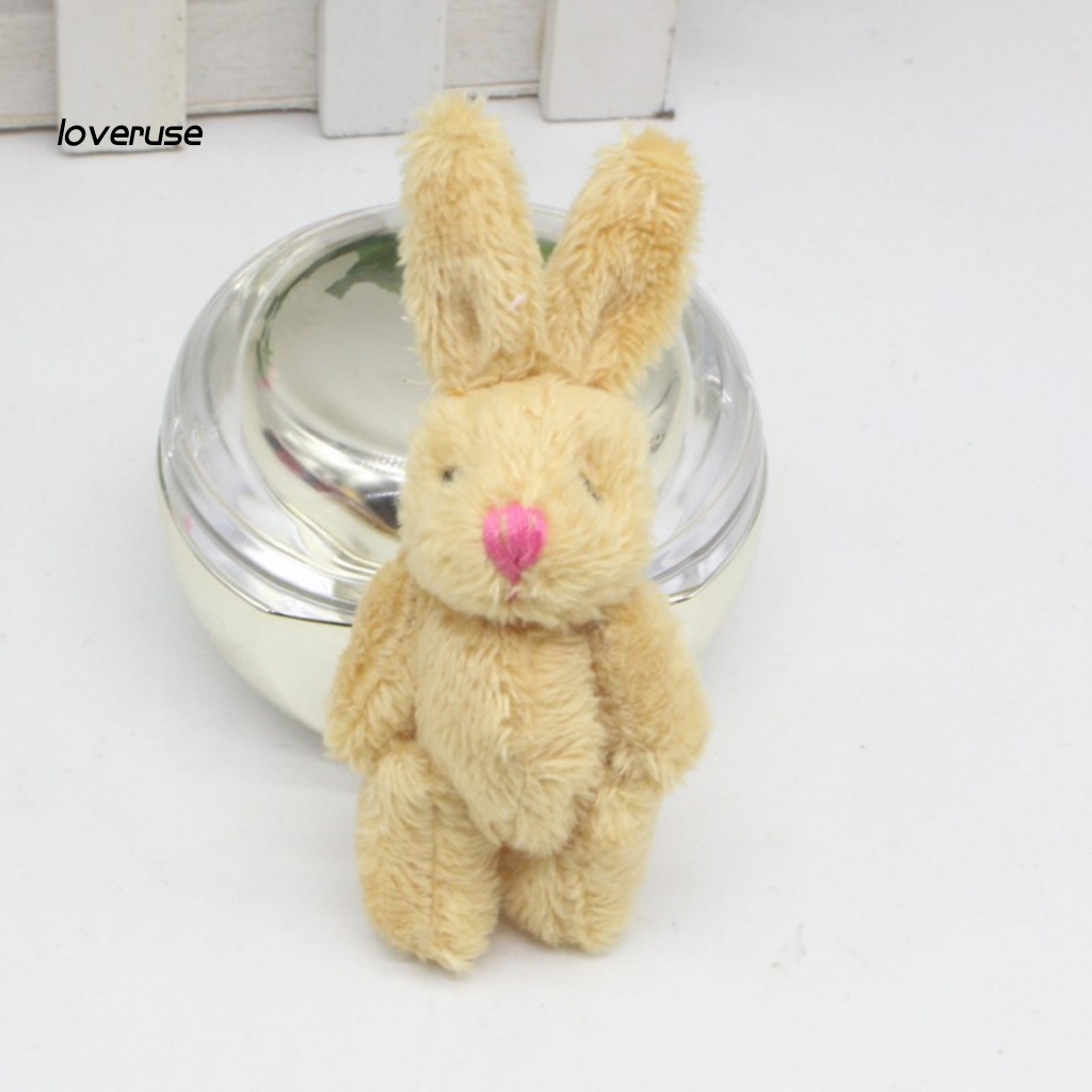 Thỏ Nhồi Bông Đồ Chơi Đáng Yêu 6cm