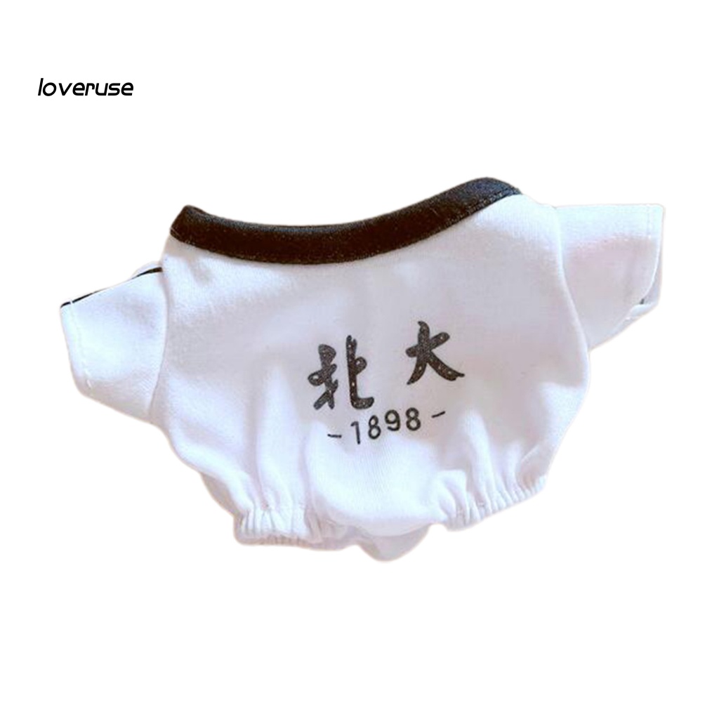 Áo Liền Quần Cotton 20cm Dễ Thương Cho Búp Bê