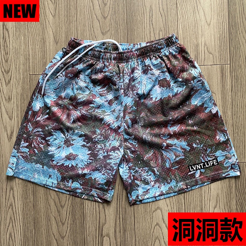 Quần Short Thể Thao Phối Lưới Thoáng Khí Nhanh Khô Thời Trang Mùa Hè Cho Nam Và Nữ