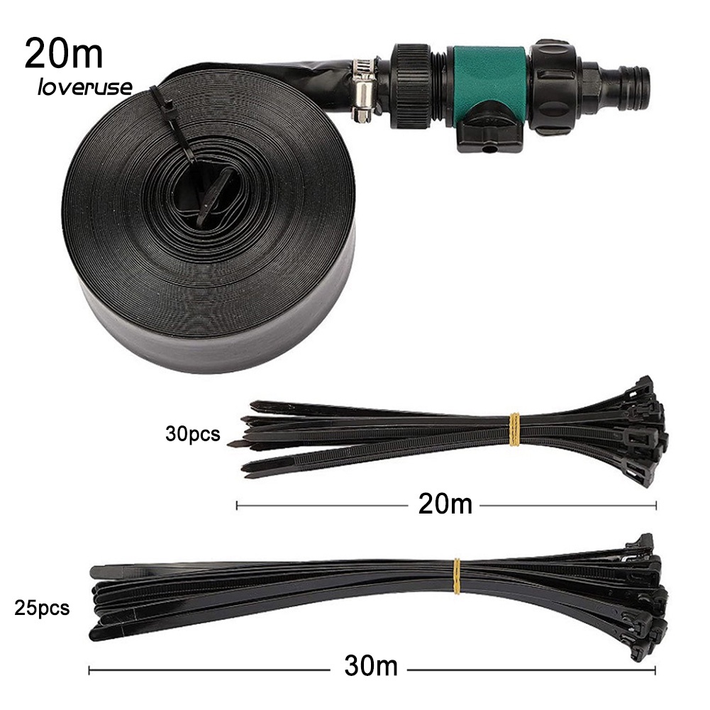 Bộ Vòi Phun Sương Làm Mát Ngoài Trời Cho Trẻ Em 8 / 10 / 12 / 15 / 20m