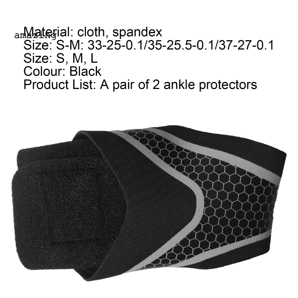 1 Cặp Vỏ Bọc Bảo Vệ Mắt Cá Chân Thể Thao Thoáng Khí