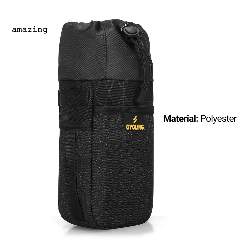 Túi Đựng Bình Nước Co Giãn / Ấm Nước Dung Tích Lớn Có Thể Tái Sử Dụng Tiện Lợi Dành Cho Xe Đạp MTB