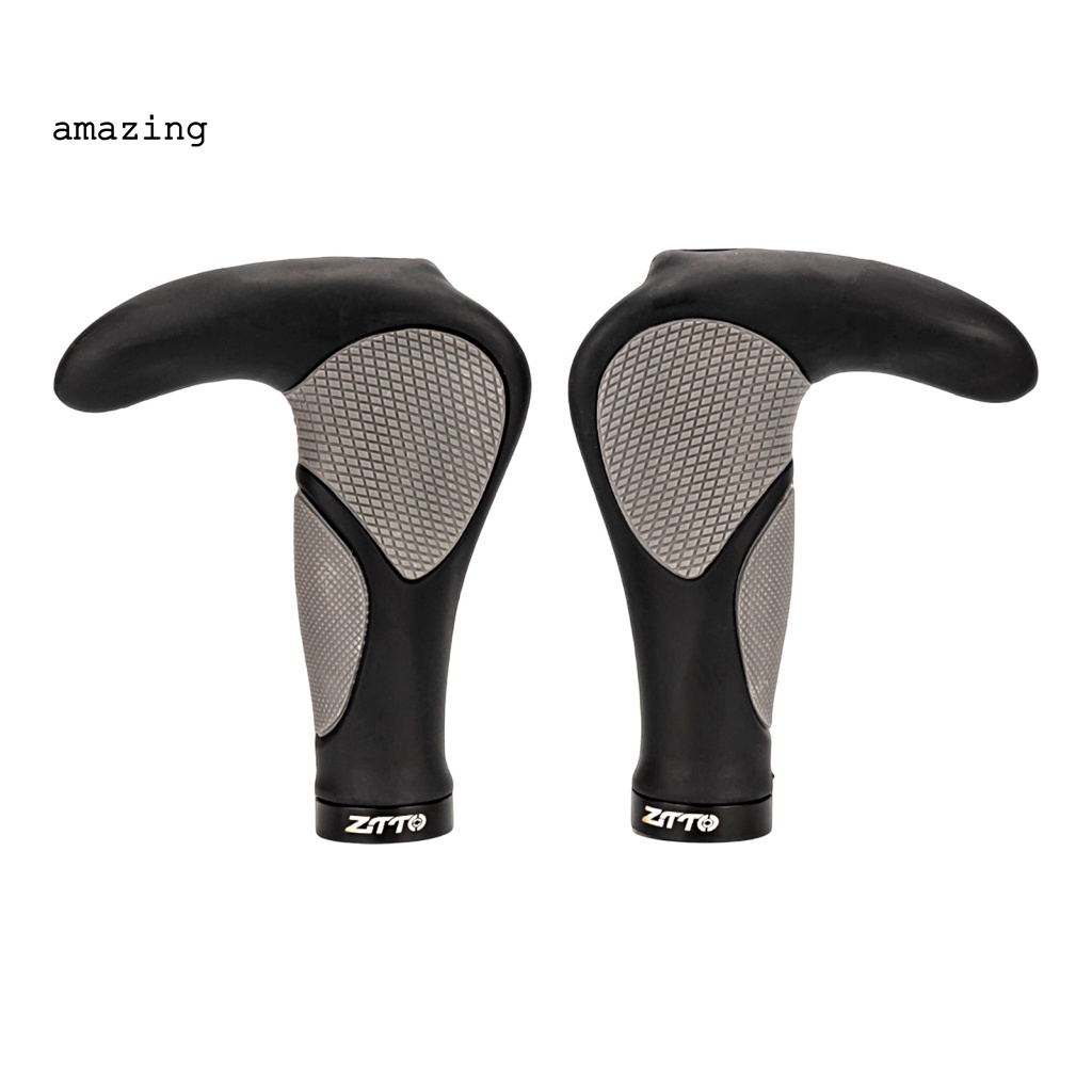 1 Cặp Vỏ Bọc Tay Lái Xe Đạp Hai Mặt Khóa Hấp Thụ Sốc